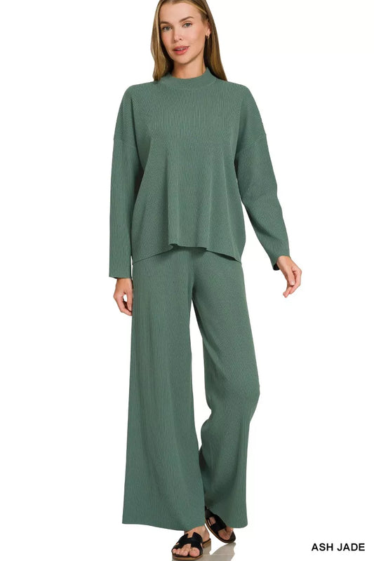 Ash Jade Sweater Set for Women - front view